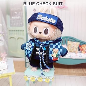 LYEAA For Labubu 17cm Doll Clothes Mini Dolls Plush Outfit